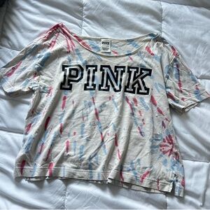 Victoria Secret Pink Tie-Dye T-Shirt